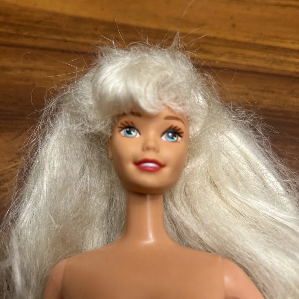 Barbie‎ 1976 Blonde White Hair Bangs